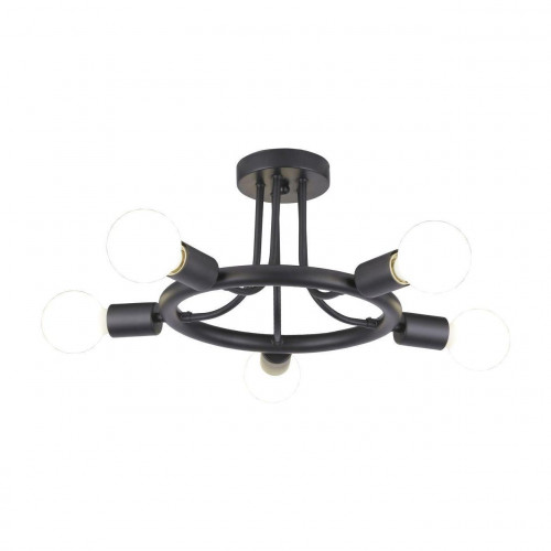 потолочная люстра arte lamp a6063pl-5bk в Нальчике