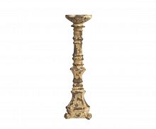 подсвечник фигурный бежевый состаренный на 1 свечу antique blue, 35 см в Нальчике