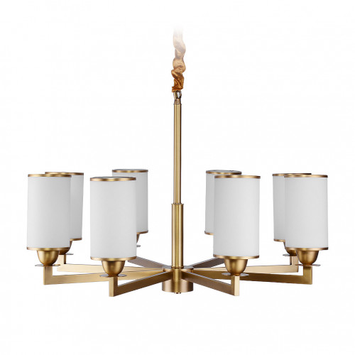 люстра brch9040-8 от delight collection белая/золото в Нальчике