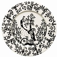тарелка taika черно-белая в Нальчике