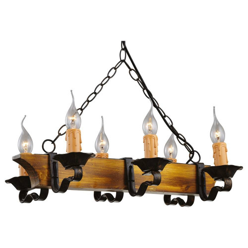 подвесная люстра arte lamp taverna a9525lm-6br в Нальчике