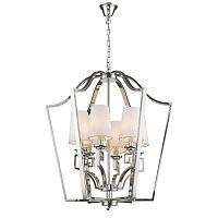 люстра presidential 6 от delight collection белая/никель в Нальчике