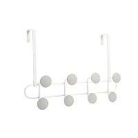 вешалка надверная на 8 крючков yook белый-серый в Нальчике