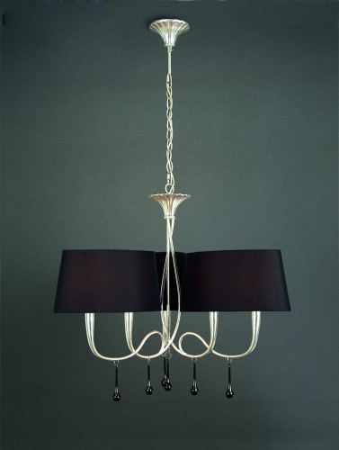 подвесная люстра mantra paola painted silver 3530 в Нальчике