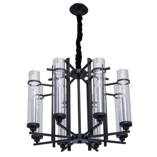 люстра дизайнерская ran черная прозрачная в Нальчике