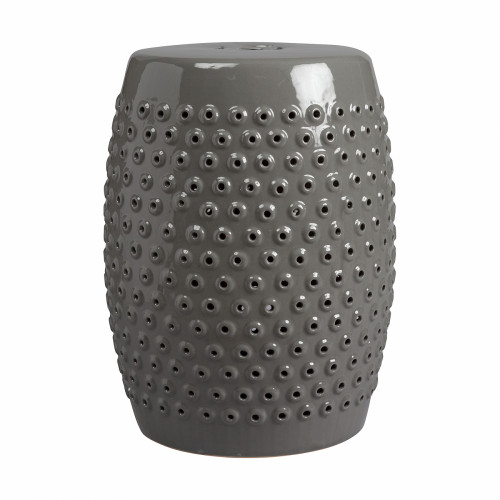 керамический столик-табурет cutwork garden stool серый в Нальчике