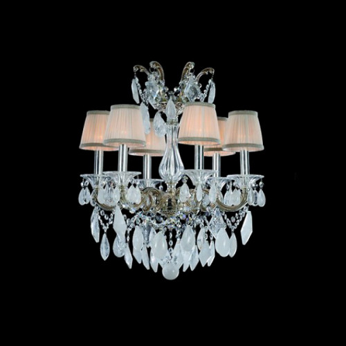 люстра md1102748-6b chrome от illuminati бежевая, хром в Нальчике