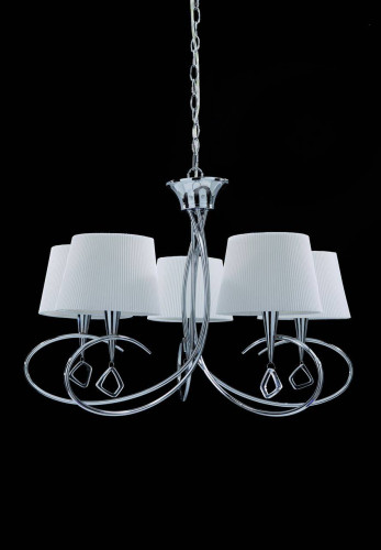 подвесная люстра mantra mara chrome - white 1641 в Нальчике