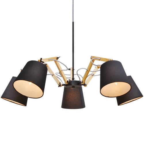 подвесная люстра arte lamp pinoccio a5700lm-5bk в Нальчике