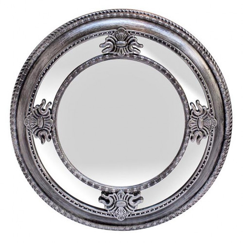 зеркало круглое в серебряной раме 59,6 см в Нальчике