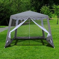 садовый шатер afm-1036nb grey (3x3/2.4x2.4) в Нальчике