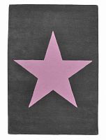 ковер wool star темно-серый-розовый в Нальчике