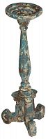 подсвечник состаренный фигурный голубой relic collection, 61 см в Нальчике