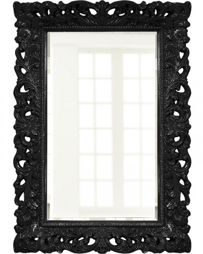 зеркало прямоугольное настенное черное гэрри gloss black в Нальчике