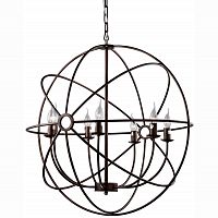 люстра foucault's orb crystal nude коричневая в Нальчике
