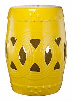 керамический столик-табурет fence stool yellow в Нальчике