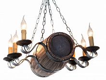 люстра бочонок коричневая в Нальчике