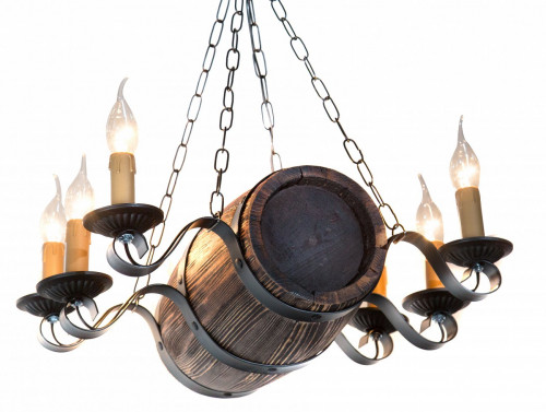 люстра бочонок коричневая в Нальчике