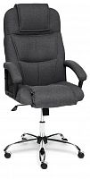 компьютерное кресло tetchair бергамо (крестовина хром, обивка ткань) для руководителя в Нальчике