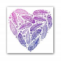 постер heart а3 (фиолетовый) в Нальчике