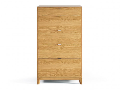 высокий комод case натуральный дуб фасады шпон в Нальчике