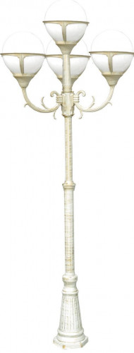 садово-парковый светильник arte lamp monaco a1497pa-4wg в Нальчике