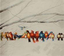 картина маслом весна приближается в Нальчике