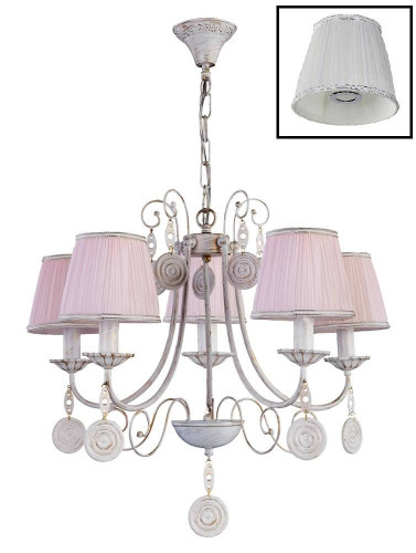 подвесная люстра crystal lux emilia sp5 в Нальчике