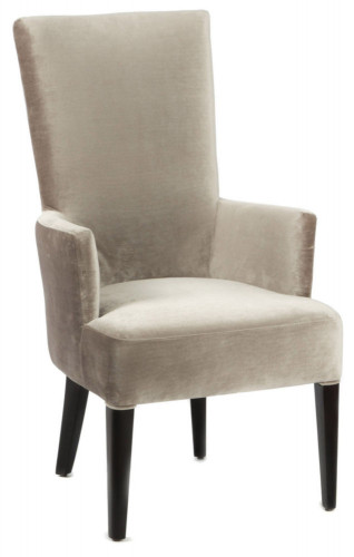 стул с подлокотниками high back chair бежевый в Нальчике