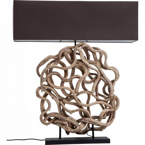 лампа настольная roots коричневая в Нальчике