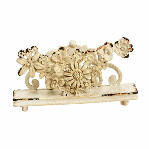подставка для визиток pewter flower белая в Нальчике