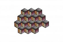 ковер parquet hexagon orange 203x153 от gan в Нальчике