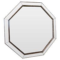зеркало серебряное венецианское восьмиугольное большое octagon в Нальчике