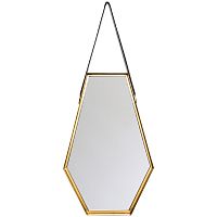 зеркало на ремне золотое шестиугольное диана в Нальчике