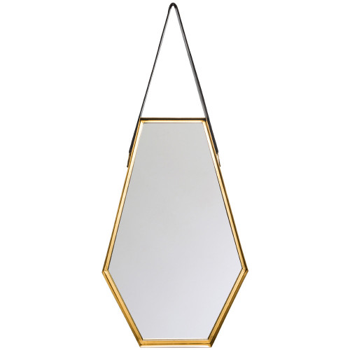 зеркало на ремне золотое шестиугольное диана в Нальчике