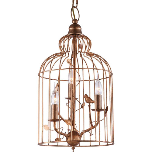 подвесная люстра arte lamp gabbia a1865sp-3bg в Нальчике