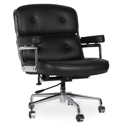 кресло eames style lobby chair черное в Нальчике