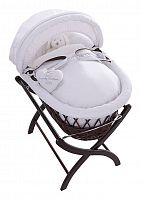 колыбель-переноска premium moses basket темная, белое белье в Нальчике