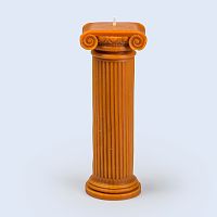 свеча высокая оранжевая hestia column в Нальчике