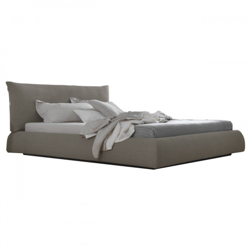 кровать двуспальная 180х200 бежевая pillow в Нальчике