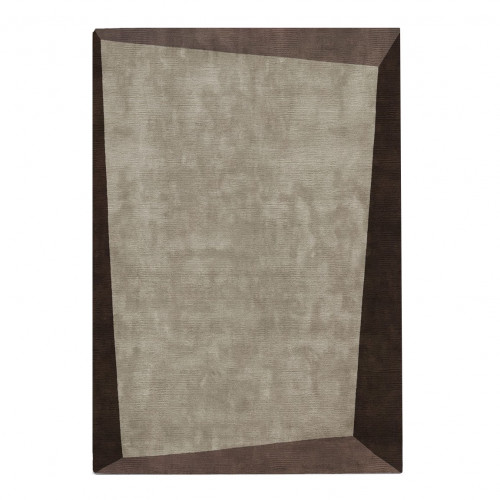 ковер dipped frame dark bege 150x220 бежевый в Нальчике