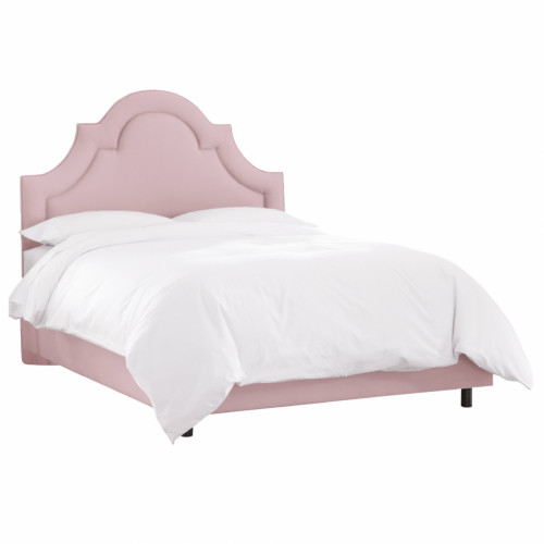 кровать двуспальная 160х200 розовая kennedy lilac linen в Нальчике