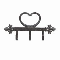 вешалка настенная, 3 крючка коричневого цвета в Нальчике