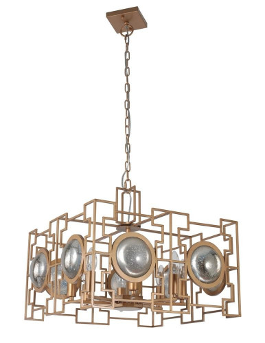 подвесная люстра crystal lux cuento sp8 gold в Нальчике