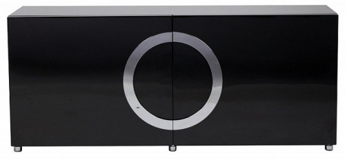 тумба fuller мдф 150x48,5x65 чёрная в Нальчике