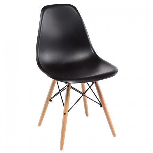 стул деревянный eames pc-015 black в Нальчике