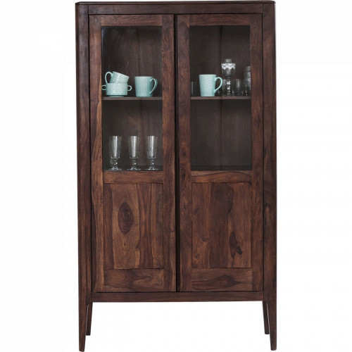 шкаф-витрина brooklyn walnut коричневый 100x40 в Нальчике