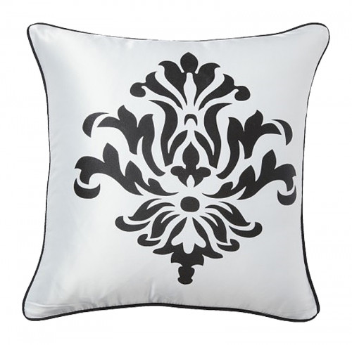 подушка с геральдическими лилиями fleur de lys ii white в Нальчике