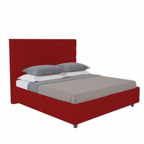 кровать двуспальная 160х200 краснаяshining modern в Нальчике