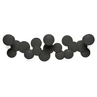 вешалка настенная bubble hook, черная в Нальчике